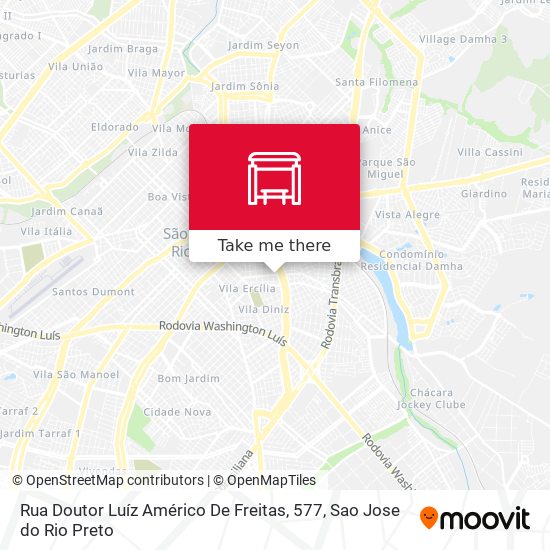 Mapa Rua Doutor Luíz Américo De Freitas, 577