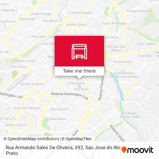 Rua Armando Sáles De Oliveira, 392 map