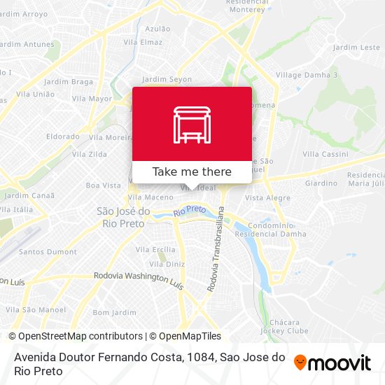 Avenida Doutor Fernando Costa, 1084 map