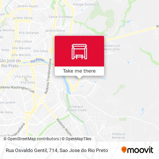 Rua Osvaldo Gentil, 714 map