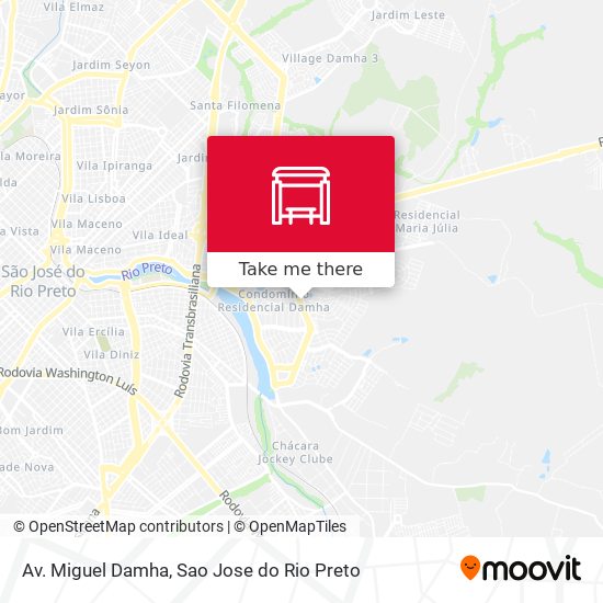 Mapa Av. Miguel Damha