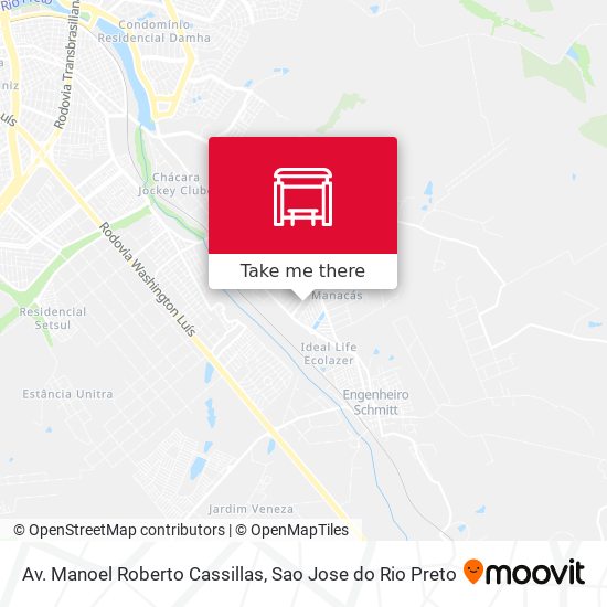 Mapa Av. Manoel Roberto Cassillas