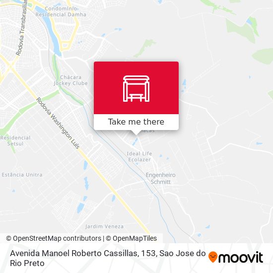 Avenida Manoel Roberto Cassillas, 153 map