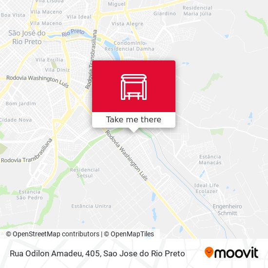 Rua Odilon Amadeu, 405 map