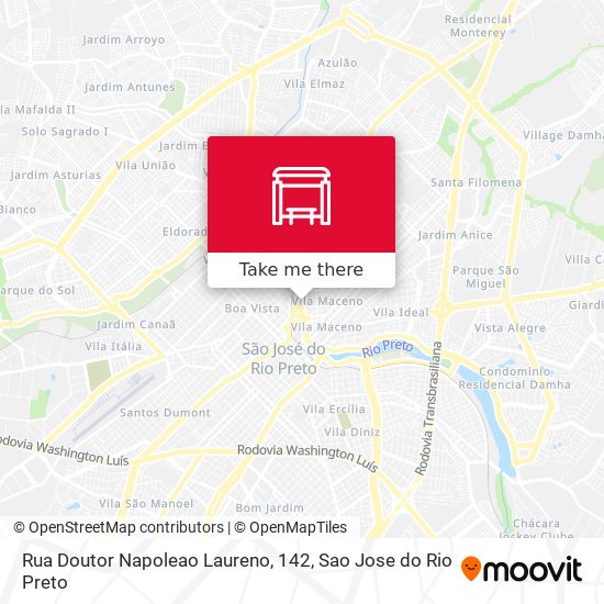 Mapa Rua Doutor Napoleao Laureno, 142