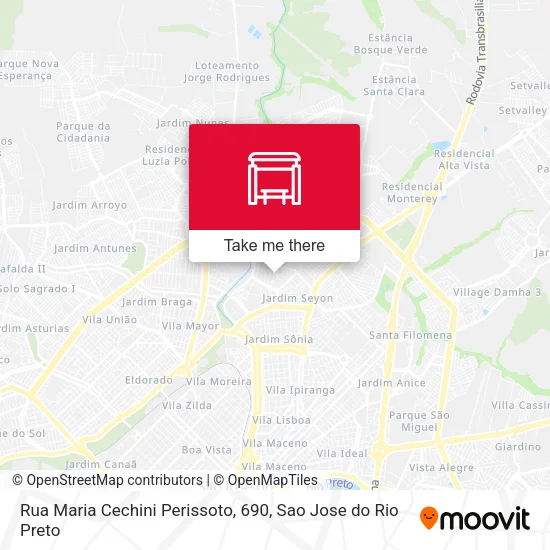 Rua Maria Cechini Perissoto, 690 map