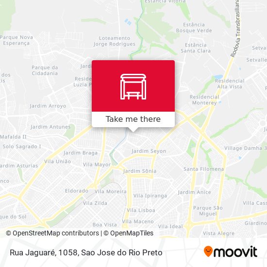 Rua Jaguaré, 1058 map