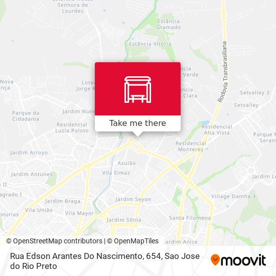 Rua Edson Arantes Do Nascimento, 654 map