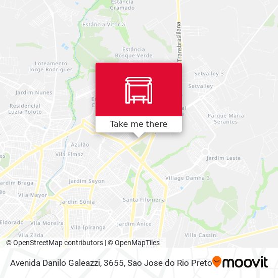 Avenida Danilo Galeazzi, 3655 map
