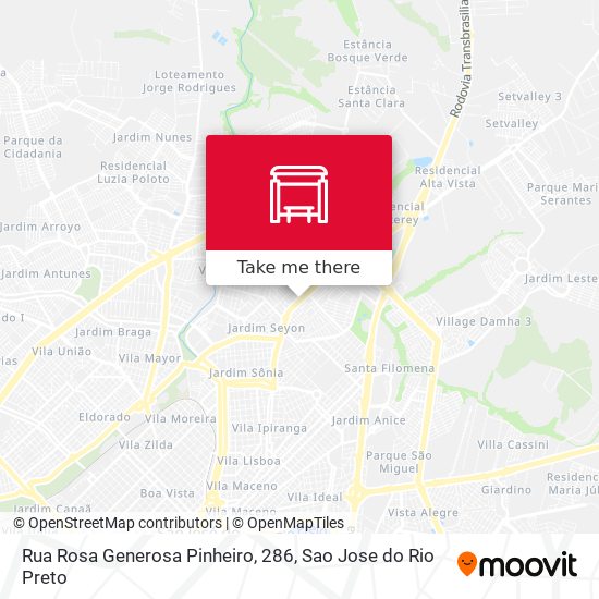 Rua Rosa Generosa Pinheiro, 286 map