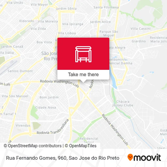 Rua Fernando Gomes, 960 map