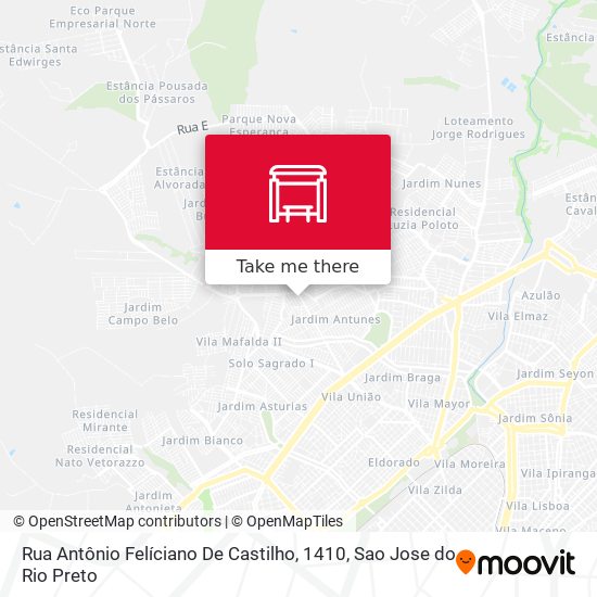 Rua Antônio Felíciano De Castilho, 1410 map