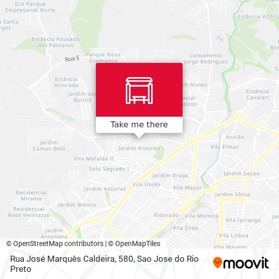 Rua José Marquês Caldeira, 580 map