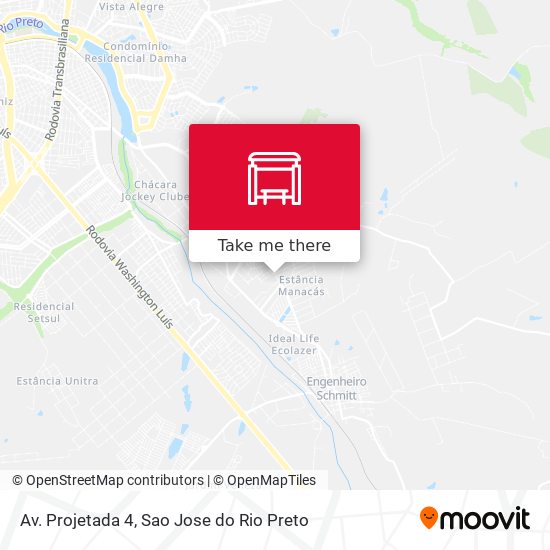 Av. Projetada 4 map