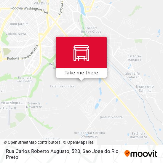 Rua Carlos Roberto Augusto, 520 map