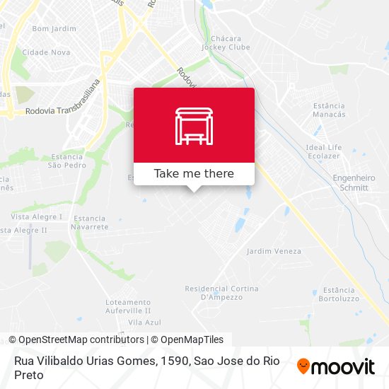 Rua Vilibaldo Urias Gomes, 1590 map