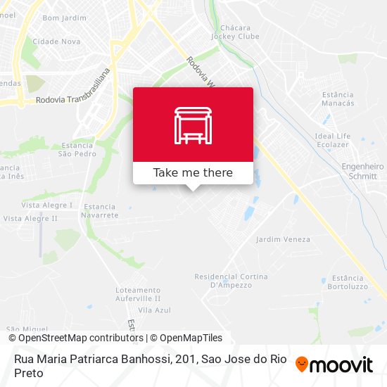 Rua Maria Patriarca Banhossi, 201 map