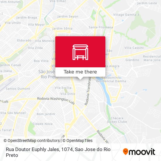 Rua Doutor Euphly Jales, 1074 map