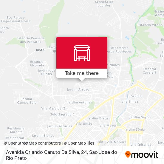 Avenida Orlando Canuto Da Silva, 24 map