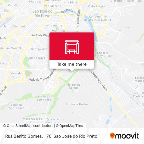 Rua Benito Gomes, 170 map