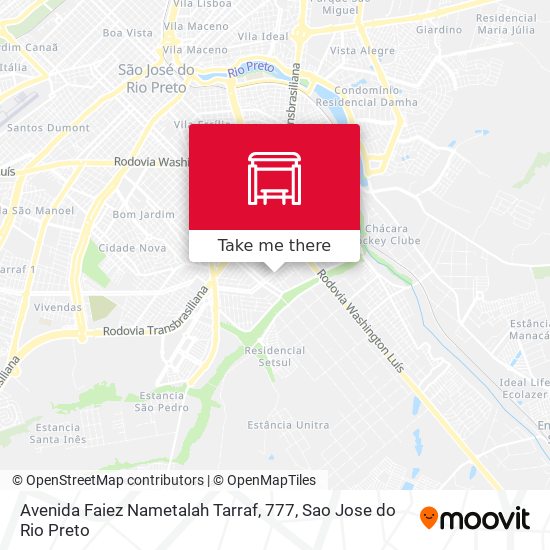 Avenida Faiez Nametalah Tarraf, 777 map