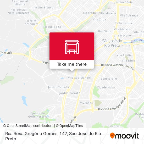 Rua Rosa Gregório Gomes, 147 map