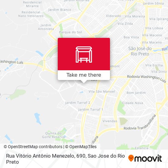 Rua Vitório Antônio Menezelo, 690 map