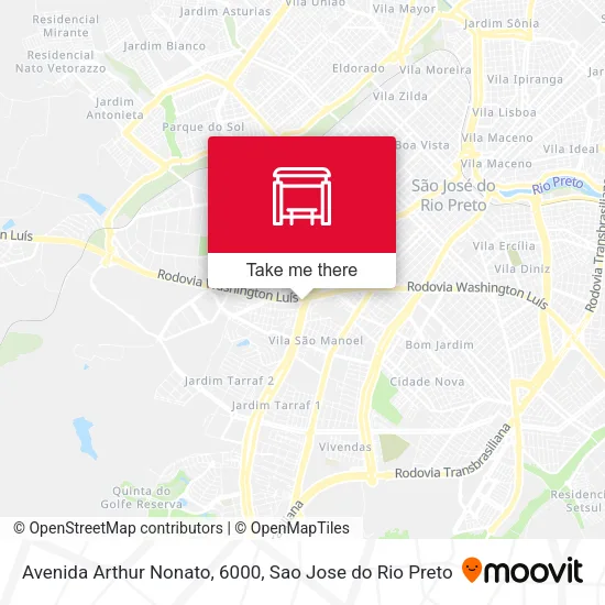 Avenida Arthur Nonato, 6000 map