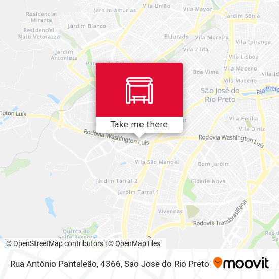 Rua Antônio Pantaleão, 4366 map
