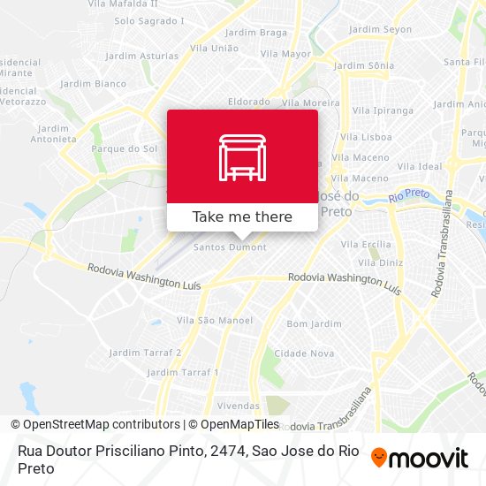Rua Doutor Prisciliano Pinto, 2474 map