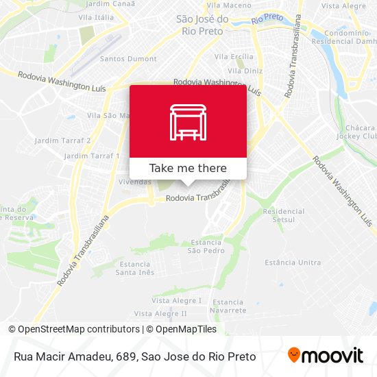 Rua Macir Amadeu, 689 map