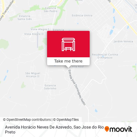 Avenida Horácio Neves De Azevedo map