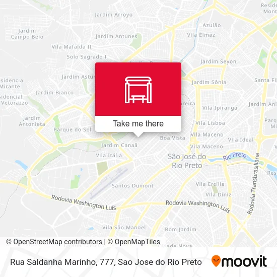 Rua Saldanha Marinho, 777 map