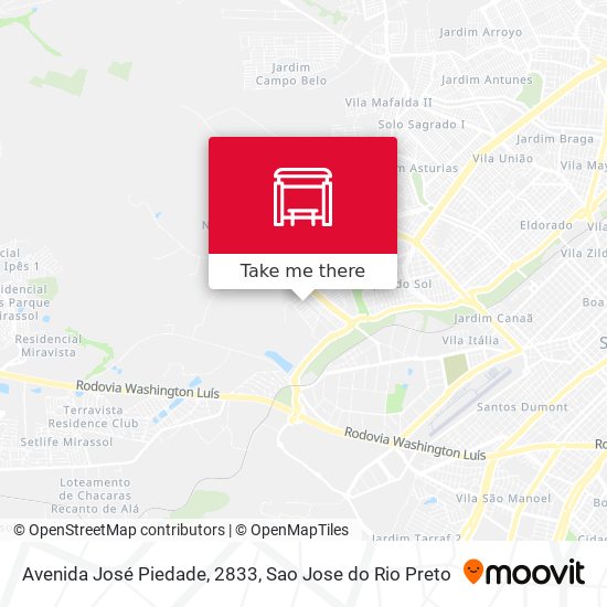 Mapa Avenida José Piedade, 2833