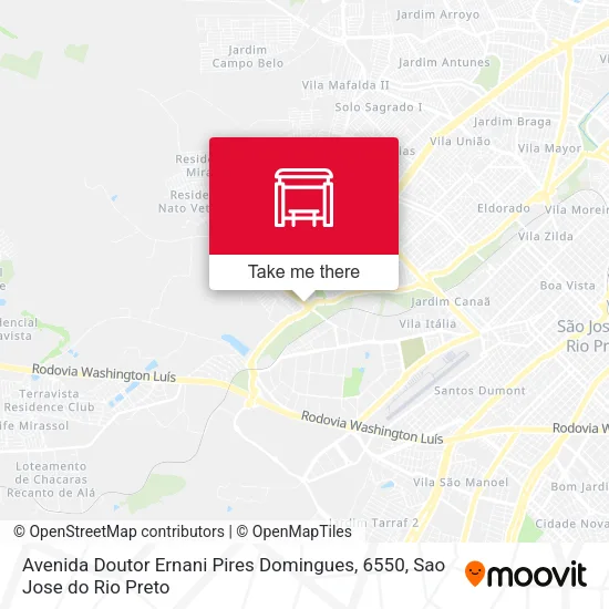 Avenida Doutor Ernani Pires Domingues, 6550 map