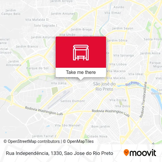 Rua Independência, 1330 map