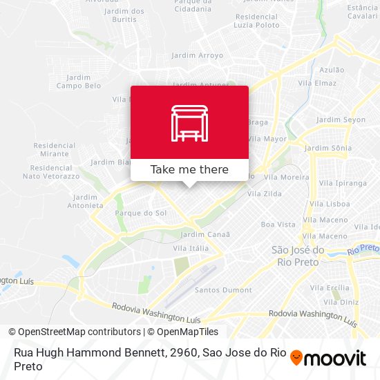 Rua Hugh Hammond Bennett, 2960 map