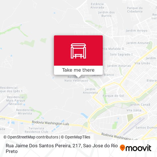 Rua Jaime Dos Santos Pereira, 217 map