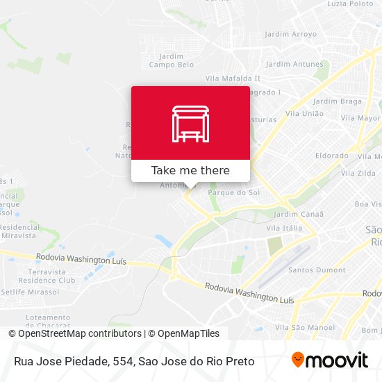 Rua Jose Piedade, 554 map