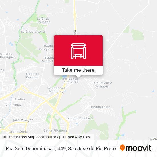 Rua Sem Denominacao, 449 map