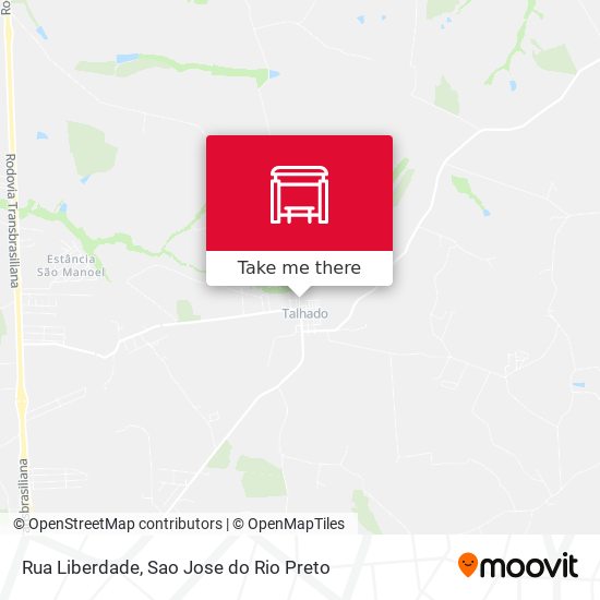 Rua Liberdade map