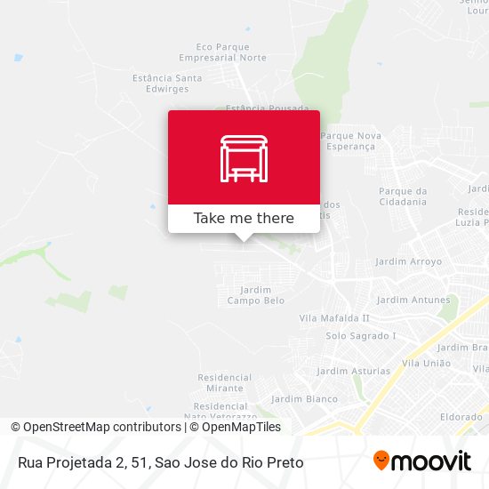 Rua Projetada 2, 51 map