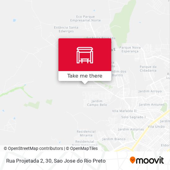 Rua Projetada 2, 30 map