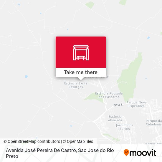Mapa Avenida José Pereira De Castro