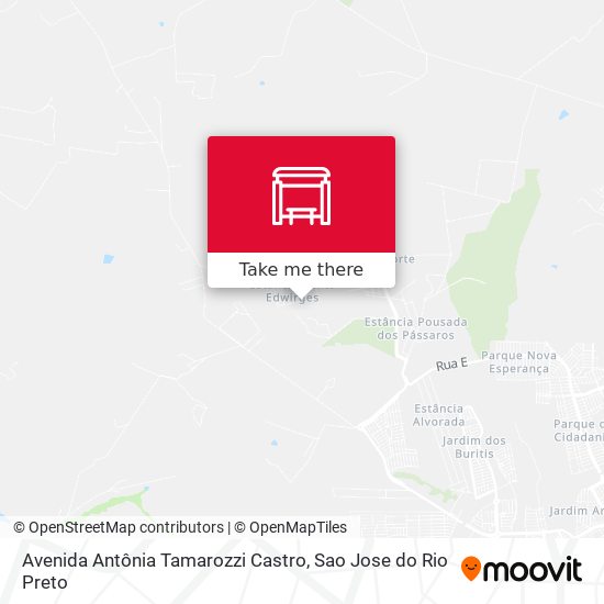 Avenida Antônia Tamarozzi Castro map
