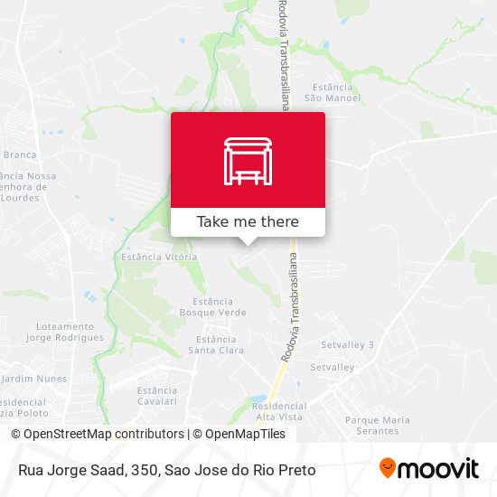 Rua Jorge Saad, 350 map