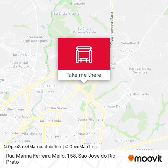 Rua Marina Ferreira Mello, 158 map