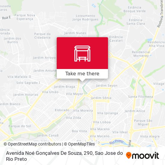 Avenida Noé Gonçalves De Souza, 290 map