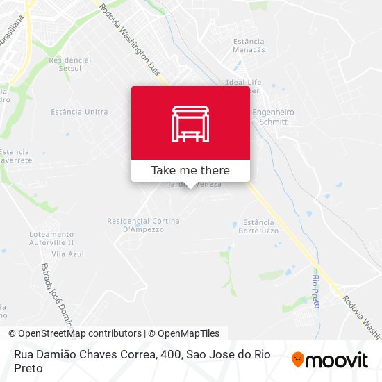 Rua Damião Chaves Correa, 400 map