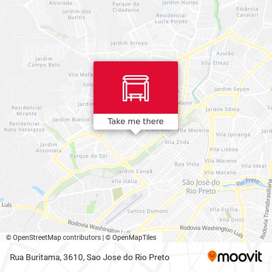 Rua Buritama, 3610 map